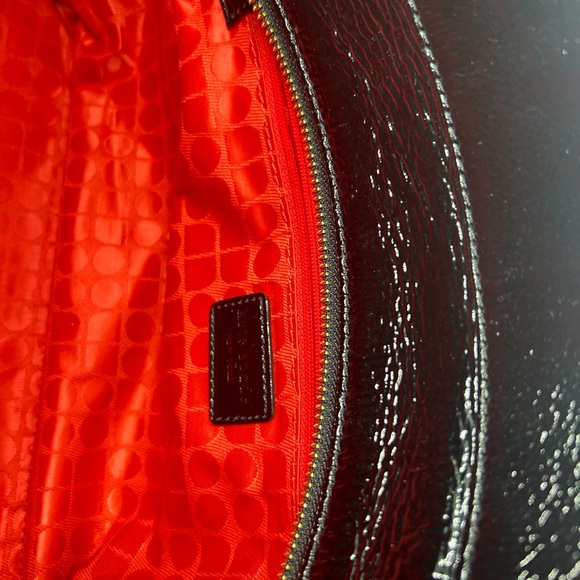 Kate Spade pattern leather black back ￼ - Picture 7 of 16